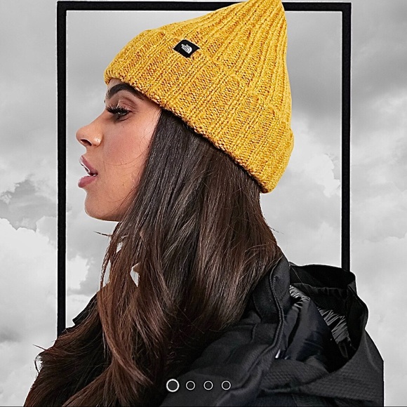 the north face chunky knit beanie